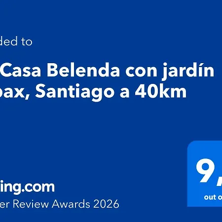Holiday home Ag Casa Belenda Con Jardin 11pax, Santiago A 40km *